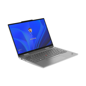 LENOVO ThinkPad X1 2-in-1 Gen 9 Intel Core Ultra 7 155U Hybrid (2-in-1) 35,6 cm (14") Touchscreen WUXGA 16 GB 512 GB SSD Wi-Fi 6E (802.11ax) Windows 11 Pro Grey French (21KE005UCA) - Cartouches Certifiees