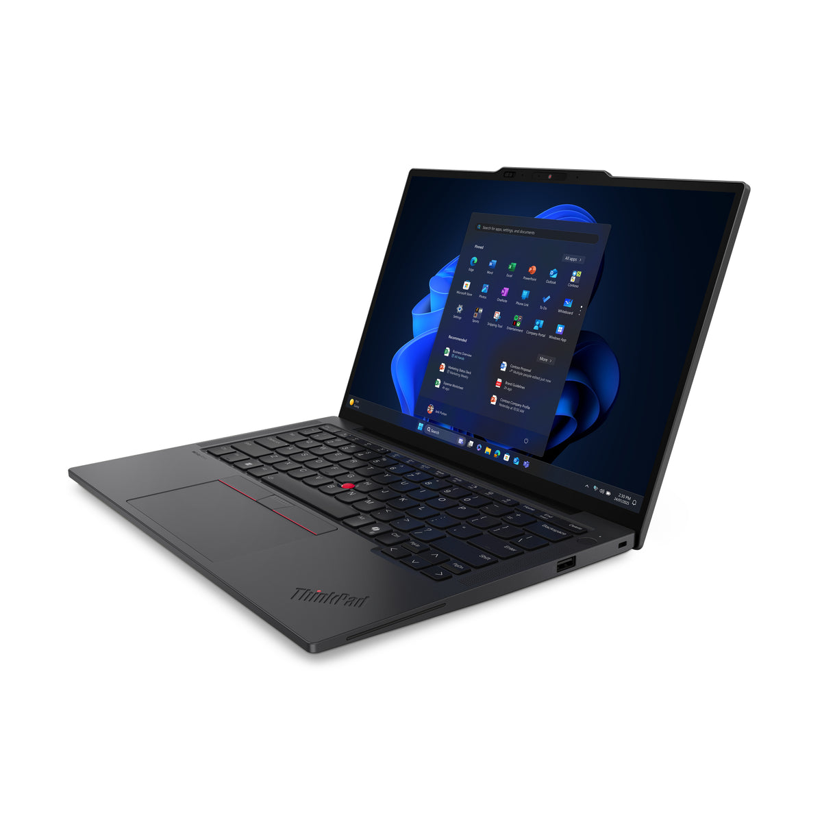 LENOVO ThinkPad X13 Gen 6 (Intel) Intel Core Ultra 7 255U Laptop 33,8 cm (13.3") WUXGA 16 GB LPDDR5x-SDRAM 512 GB SSD Wi-Fi 6E (802.11ax) Windows 11 Pro Black (21RK006AUS) - Cartouches Certifiees