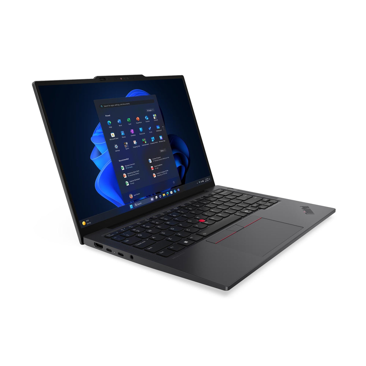 LENOVO ThinkPad X13 Gen 7 (Intel) Copilot+ PC Intel Core Ultra 7 355 Laptop 33,8 cm (13.3") WUXGA 32 GB LPDDR5x-SDRAM 512 GB SSD Wi-Fi 7 (802.11be) Windows 11 Pro Black English (21YH001AUS) - Cartouches Certifiees