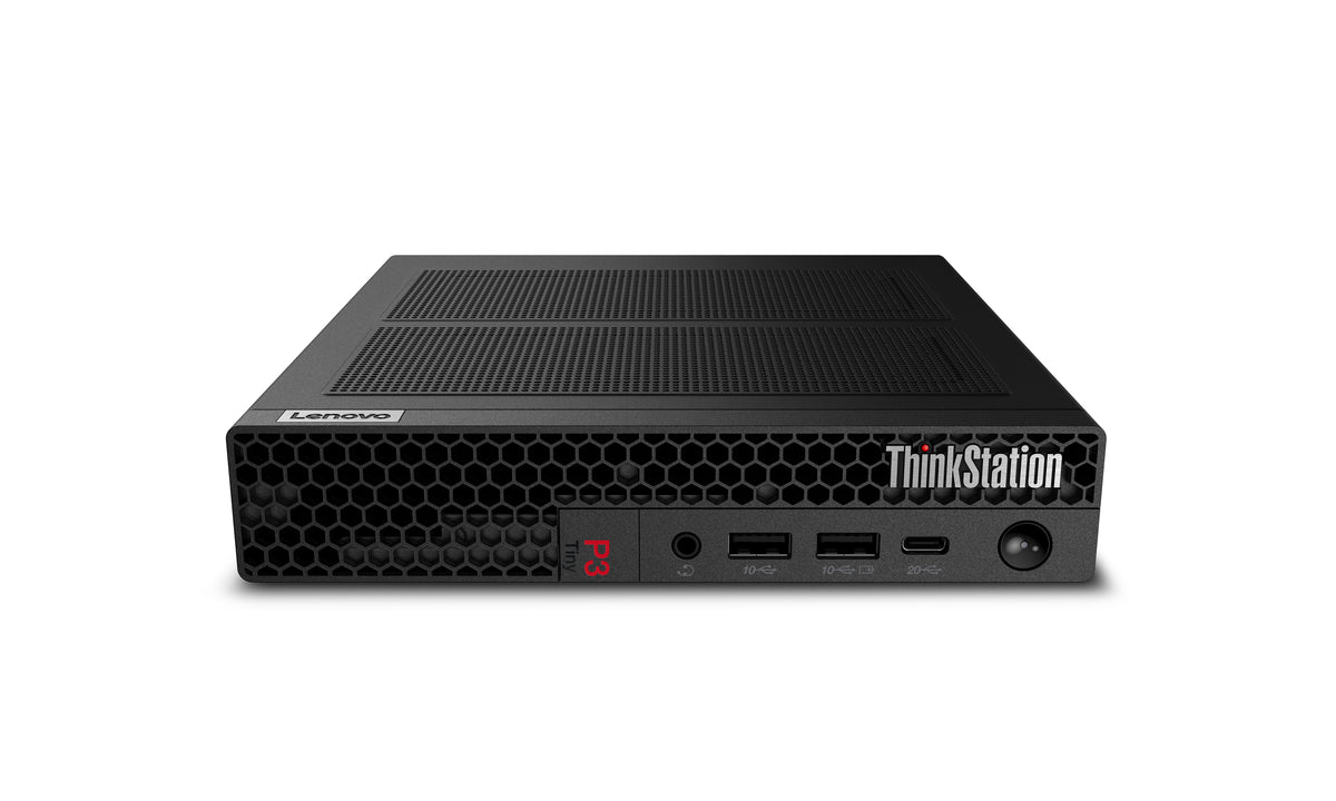 LENOVO ThinkStation P3 Tiny Gen 2 Intel Core Ultra 5 235 16 GB DDR5-SDRAM 512 GB SSD NVIDIA RTX A400 Windows 11 Pro Workstation Black (30K5001WUS) - Cartouches Certifiees