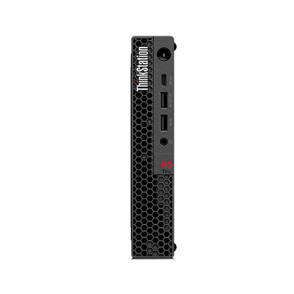 LENOVO ThinkStation P3 Tiny Gen 2 Intel Core Ultra 5 235 16 GB DDR5-SDRAM 512 GB SSD NVIDIA RTX A400 Windows 11 Pro Workstation Black (30K5001WUS) - Cartouches Certifiees
