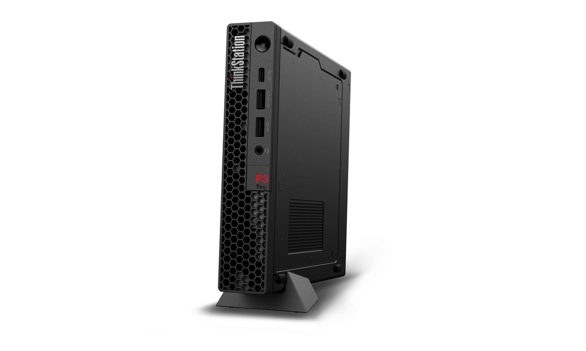 LENOVO ThinkStation P3 Tiny Gen 2 Intel Core Ultra 5 235 16 GB DDR5-SDRAM 512 GB SSD NVIDIA RTX A400 Windows 11 Pro Workstation Black (30K5001WUS) - Cartouches Certifiees