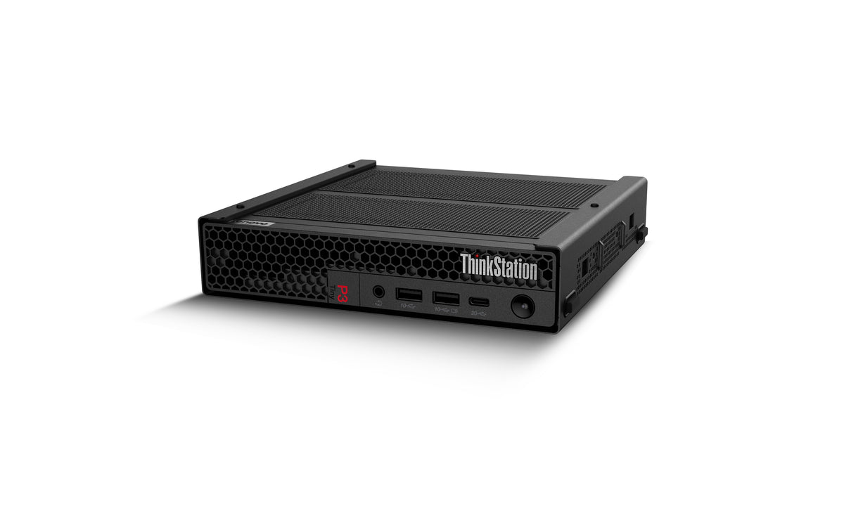 LENOVO ThinkStation P3 Tiny Gen 2 Intel Core Ultra 5 235 16 GB DDR5-SDRAM 512 GB SSD NVIDIA RTX A400 Windows 11 Pro Workstation Black (30K5001WUS) - Cartouches Certifiees
