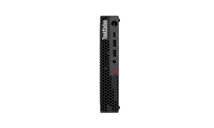 LENOVO ThinkStation P3 Tiny Gen 2 Intel Core Ultra 5 235 16 GB DDR5-SDRAM 512 GB SSD NVIDIA RTX A400 Windows 11 Pro Workstation Black (30K5001WUS) - Cartouches Certifiees