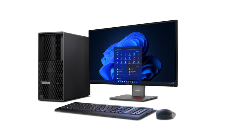 LENOVO ThinkStation P3 Tower Gen 2 Intel Core Ultra 5 235 32 GB DDR5-SDRAM 512 GB SSD NVIDIA RTX A1000 Windows 11 Pro Workstation (30HT004YUS) - Cartouches Certifiees