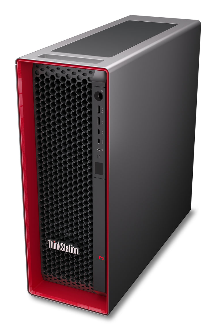 LENOVO ThinkStation P5 Gen 2 Intel® Xeon® 634 32 GB DDR5-SDRAM 1 TB SSD NVIDIA RTX Pro 2000 Blackwell Windows 11 Pro for Workstations Tower Workstation Black (30KB001QUS) - Cartouches Certifiees