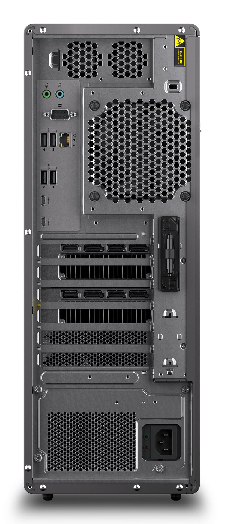 LENOVO ThinkStation P5 Gen 2 Intel® Xeon® 634 32 GB DDR5-SDRAM 1 TB SSD NVIDIA RTX Pro 2000 Blackwell Windows 11 Pro for Workstations Tower Workstation Black (30KB001QUS) - Cartouches Certifiees