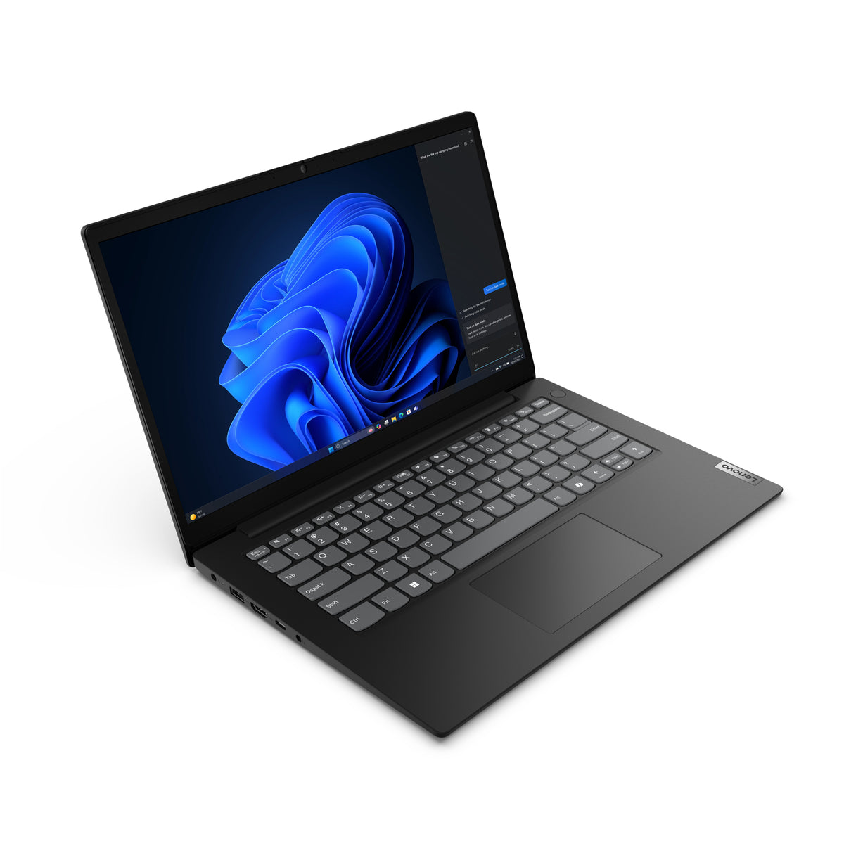 LENOVO V14 G5 IRL Intel Core 3 100U Laptop 35,6 cm (14") Full HD 8 GB DDR5-SDRAM 256 GB SSD Wi-Fi 6 (802.11ax) Windows 11 Pro Black English (83HD000VUS) - Cartouches Certifiees