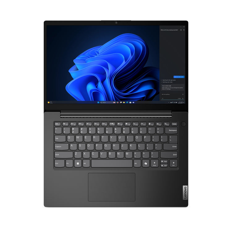 LENOVO V14 G5 IRL Intel Core 3 100U Laptop 35,6 cm (14") Full HD 8 GB DDR5-SDRAM 256 GB SSD Wi-Fi 6 (802.11ax) Windows 11 Pro Black English (83HD000VUS) - Cartouches Certifiees