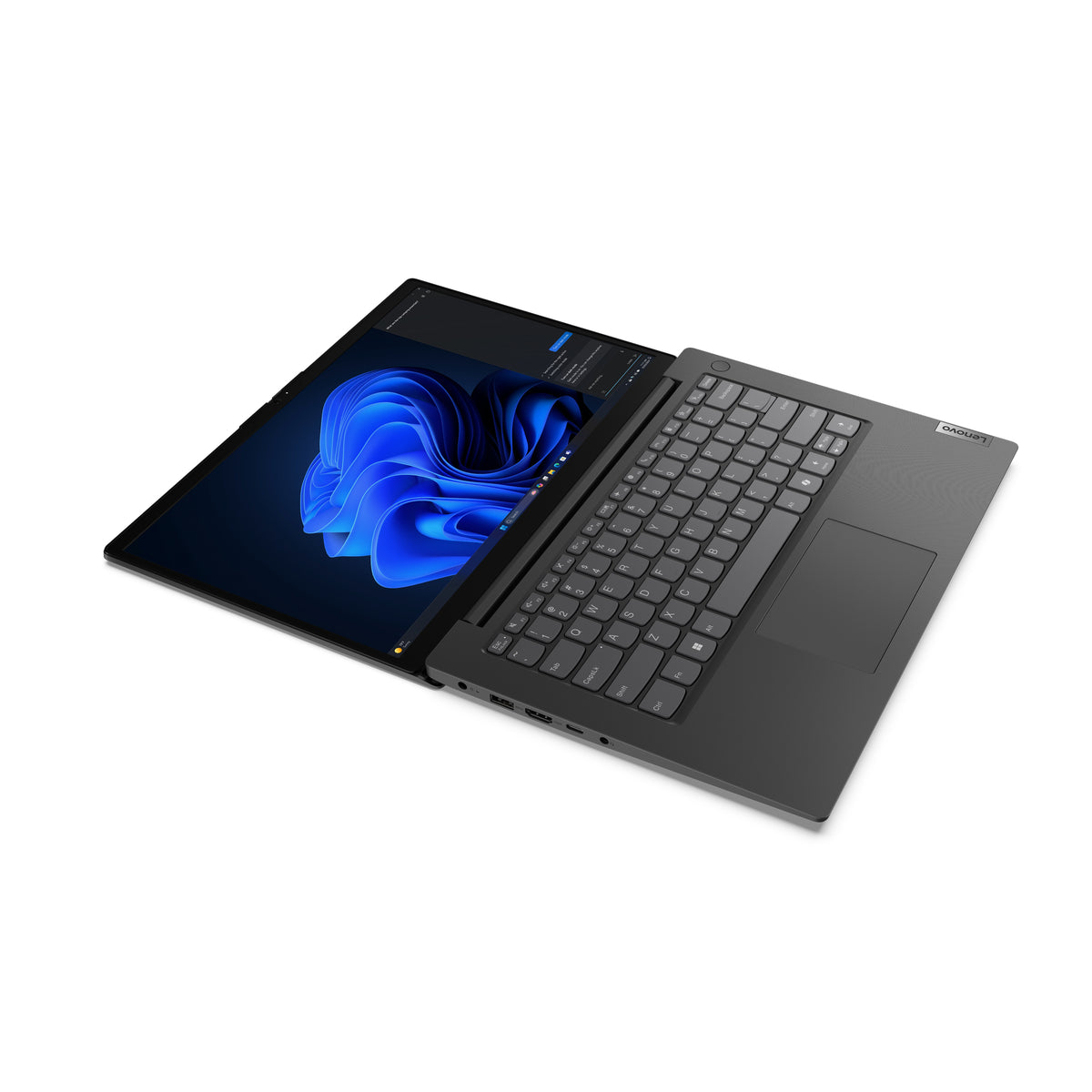 LENOVO V14 G5 IRL Intel Core 3 100U Laptop 35,6 cm (14") Full HD 8 GB DDR5-SDRAM 256 GB SSD Wi-Fi 6 (802.11ax) Windows 11 Pro Black English (83HD000VUS) - Cartouches Certifiees