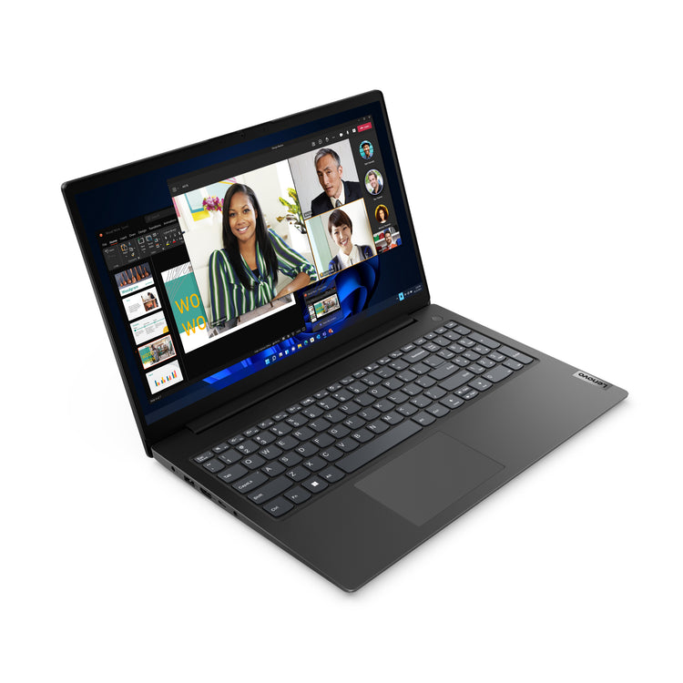 LENOVO V15 G4 AMN AMD Ryzen™ 5 7520U Laptop 39,6 cm (15.6") Full HD 8 GB LPDDR5-SDRAM 256 GB SSD Wi-Fi 6 (802.11ax) Windows 11 Pro Black French (83CQ001PCA) - Cartouches Certifiees