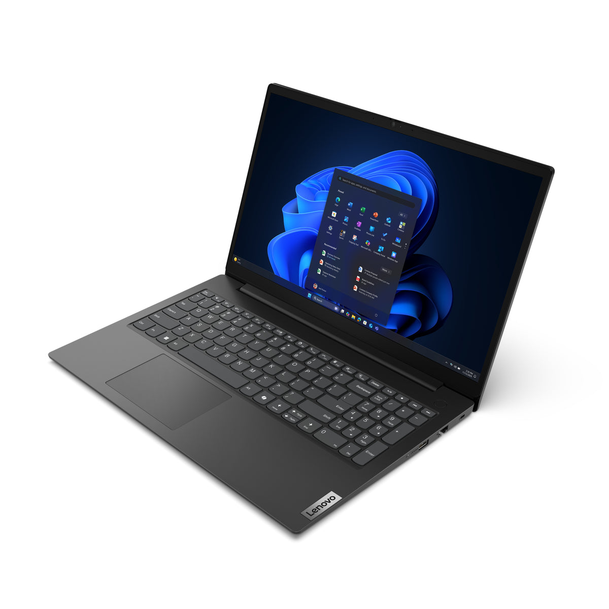 LENOVO V15 G6 ARP AMD Ryzen™ 5 150 Laptop 39,6 cm (15.6") Full HD 8 GB DDR5-SDRAM 256 GB SSD Wi-Fi 6 (802.11ax) Windows 11 Pro Black (83V4001WUS) - Cartouches Certifiees