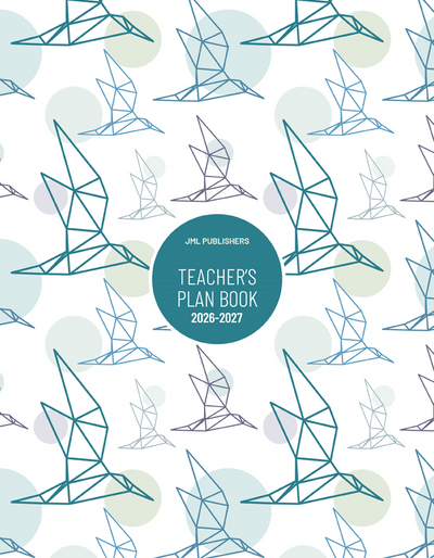 LES ÉDITIONS JML Teacher planner 2026-2027, Weekly plan book 4 periods (#4/126) - Cartouches Certifiees