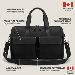 Madison Duffle Bag DUF2712BU-BLACK - Cartouches Certifiees
