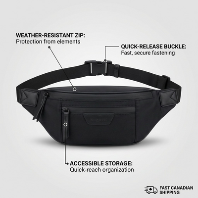 Madison Money Belt MBT2714BU-BLACK - Cartouches Certifiees