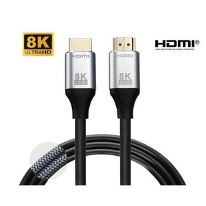 MLINK HDMI® 2.1 Braided Cable 8K Ultra HD 48Gbps HDR 3D - 1m (3.3') (96562) - Cartouches Certifiees