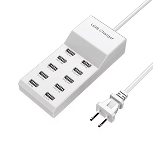 MLINK Smart USB Charger 50W, 10 Ports, 5V 2.4A/1A (96520) - Cartouches Certifiees