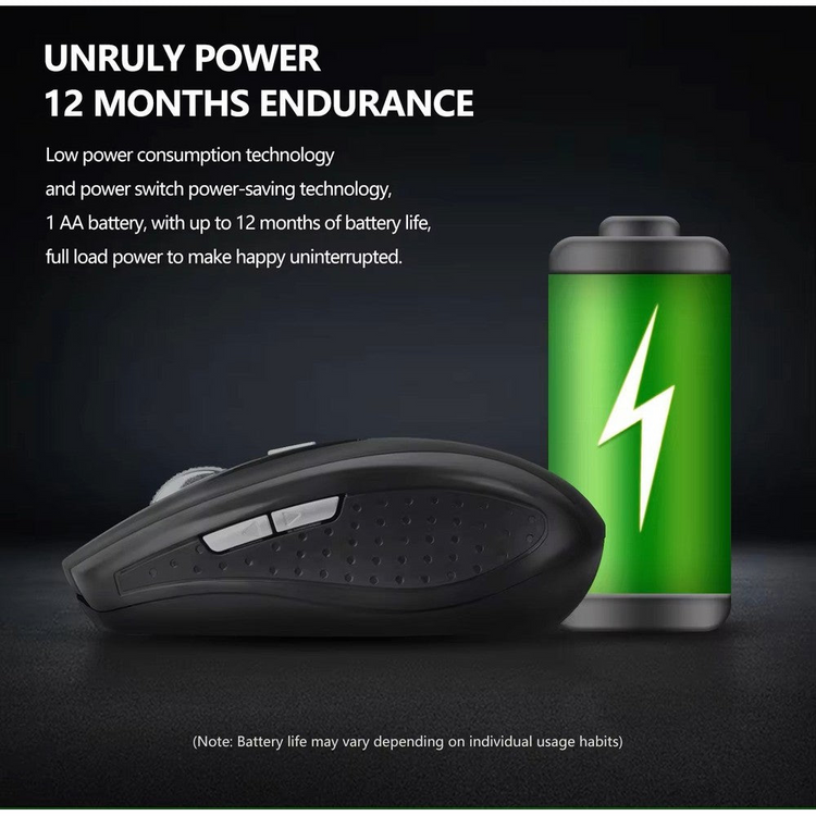 MLINK Ultra-Precise Wireless Mouse, 1600 DPI (96582) - Cartouches Certifiees