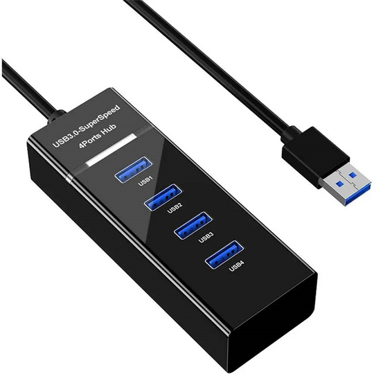 MLINK Hub USB 3.0 4 ports, noir (96570)