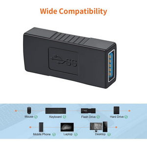 MLINK USB 3.0 Female to Female Coupler (96514) - Cartouches Certifiees