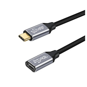 MLINK USB-C 3.1 Braided Extension Cable PD100 10Gbps 20V/5A - 2m (6.6') (96511) - Cartouches Certifiees