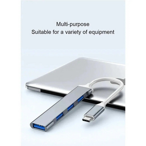 MLINK USB-C 4-in-1 Aluminum Hub (96571) - Cartouches Certifiees