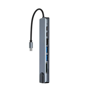 MLINK USB-C 8-in-1 Aluminum Hub (96573) - Cartouches Certifiees