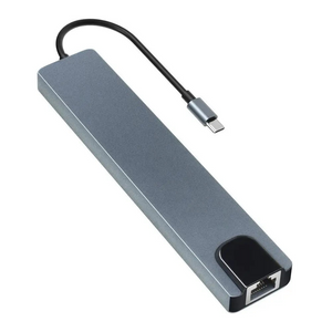 MLINK USB-C 8-in-1 Aluminum Hub (96573) - Cartouches Certifiees