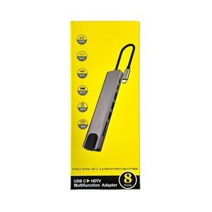 MLINK USB-C 8-in-1 Aluminum Hub (96573) - Cartouches Certifiees