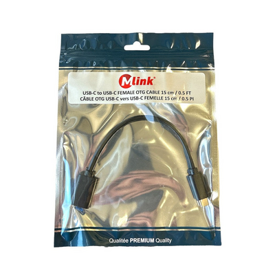 MLINK USB-C to USB 3.0 Female Adapter Cable (96569) - Cartouches Certifiees