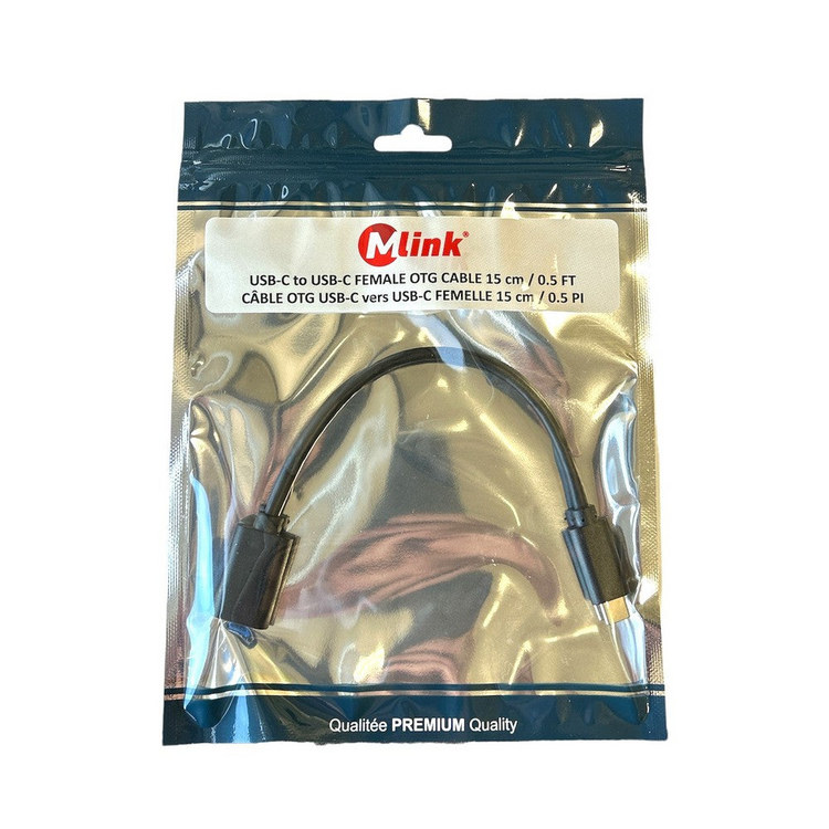 MLINK USB-C to USB 3.0 Female Adapter Cable (96569) - Cartouches Certifiees