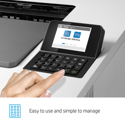 Printer HP Color LaserJet Enterprise M455dn (3PZ95A) - Cartouches Certifiees