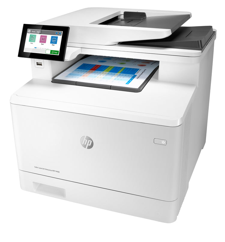 Printer HP Color LaserJet Enterprise MFP M480f (3QA55A) - Cartouches Certifiees