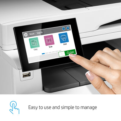 Printer HP Color LaserJet Enterprise MFP M480f (3QA55A) - Cartouches Certifiees