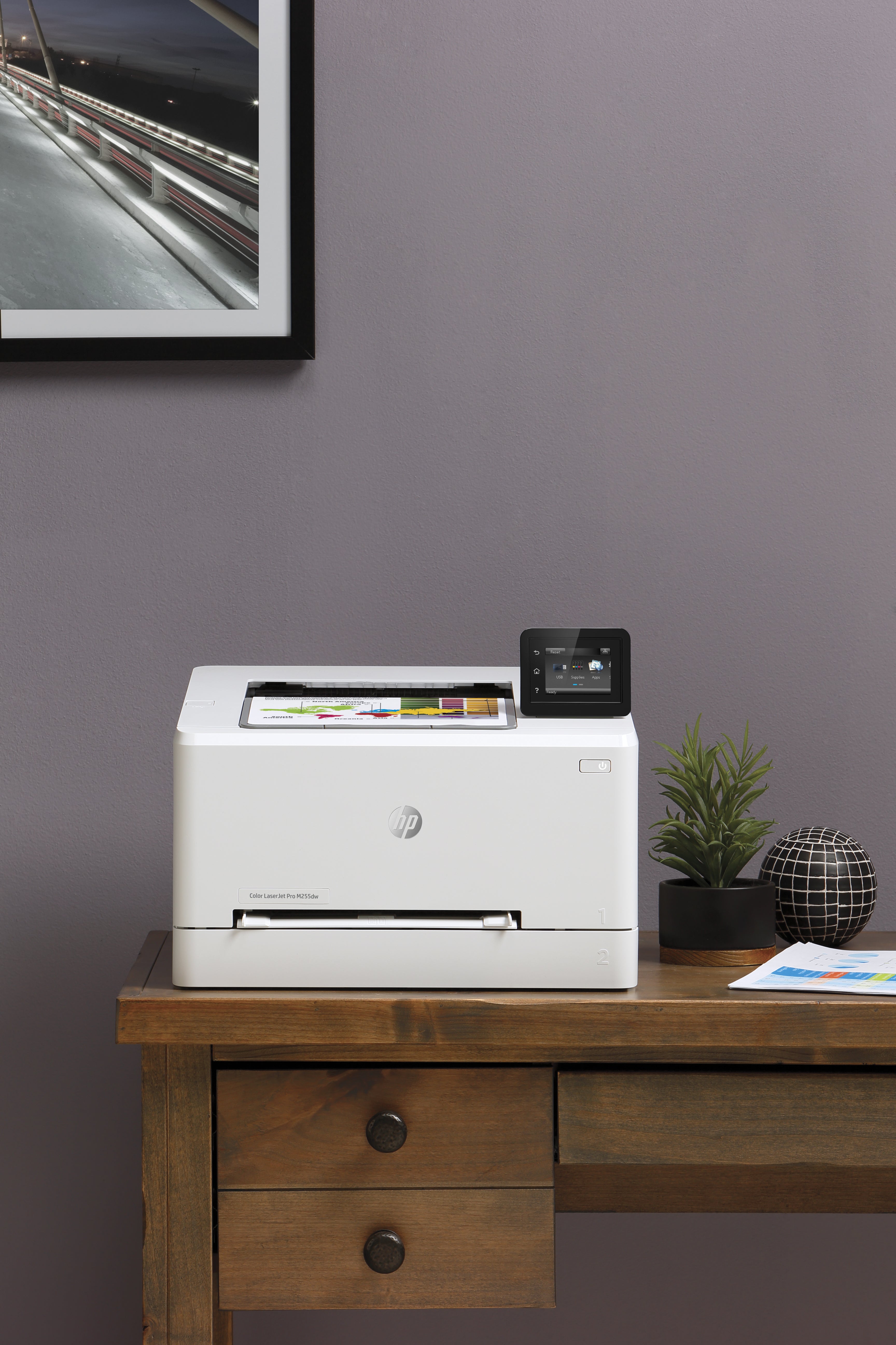 Printer HP Color LaserJet Pro M255dw OPEN BOX - Cartouches Certifiees
