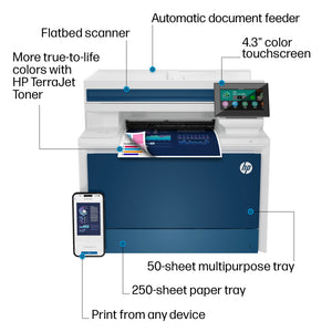 Printer HP Color LaserJet Pro MFP 4301fdw (4RA82F) - Cartouches Certifiees