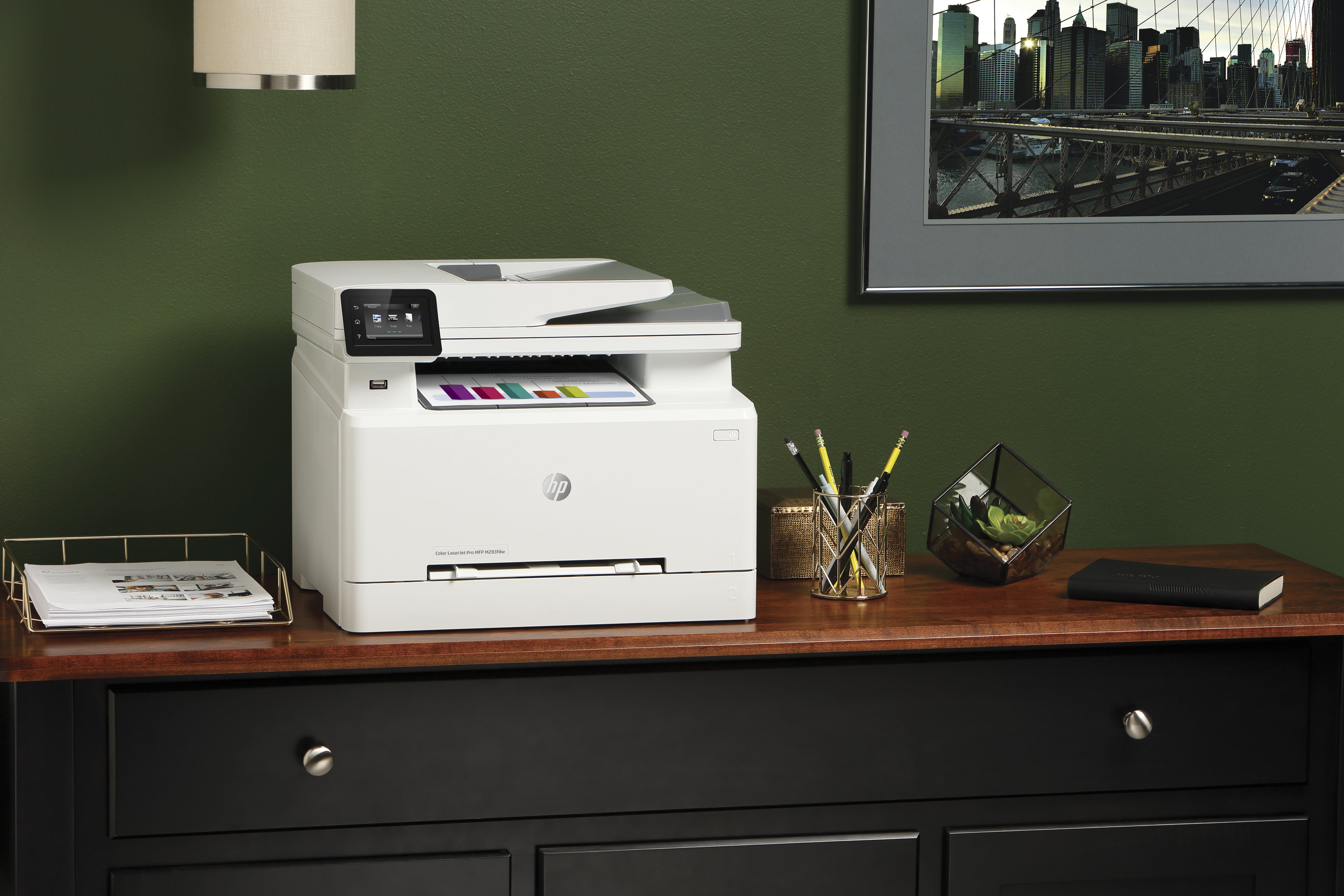 Printer HP Color LaserJet Pro MFP M283fdw (7KW75A) - Cartouches Certifiees