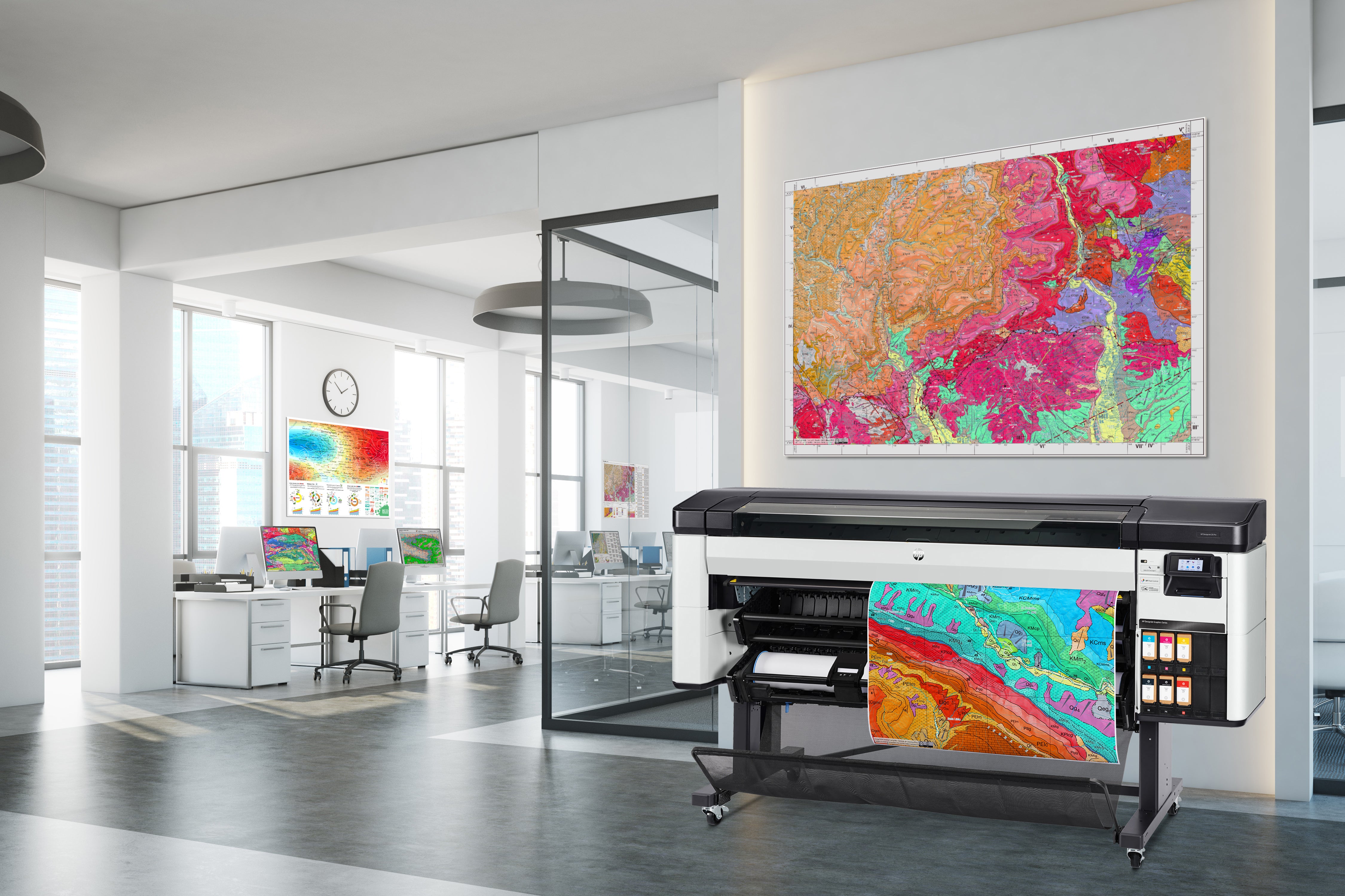 Printer HP DesignJet Z6 Pro 64in (2QU25A) - Cartouches Certifiees