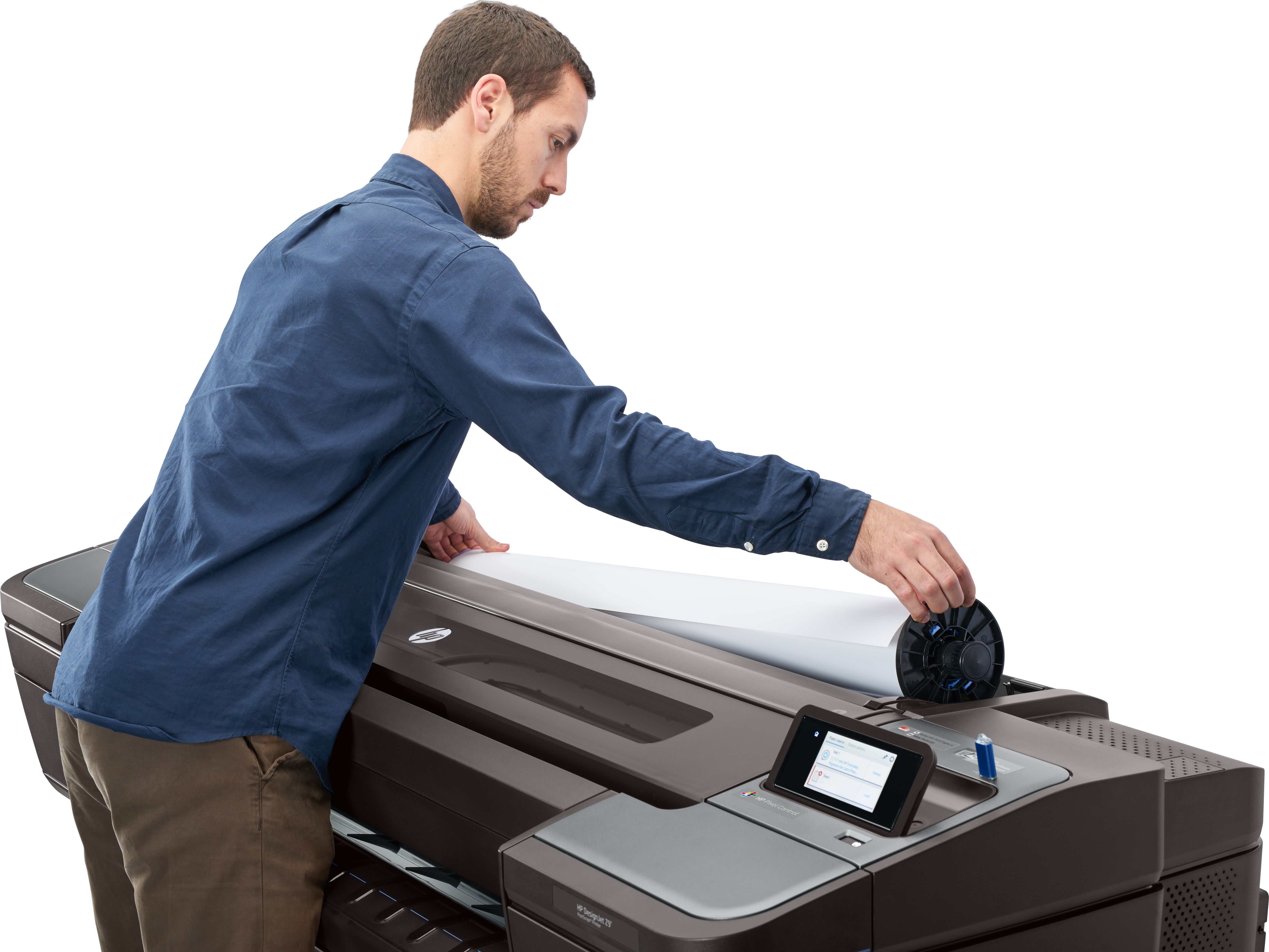 Printer HP DesignJet Z9+dr 44in Postscript Printer with V-Trimmer (X9D24A) - Cartouches Certifiees