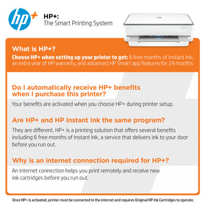 Printer HP ENVY 6055e OPEN BOX - Cartouches Certifiees