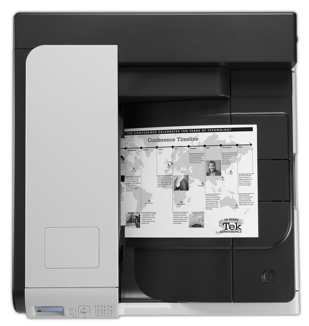 Printer HP LaserJet Enterprise 700 M712dn (CF236A) - Cartouches Certifiees