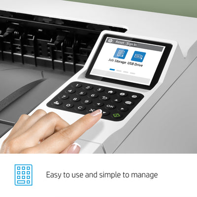 Printer HP LaserJet Enterprise M406dn (3PZ15A) - Cartouches Certifiees