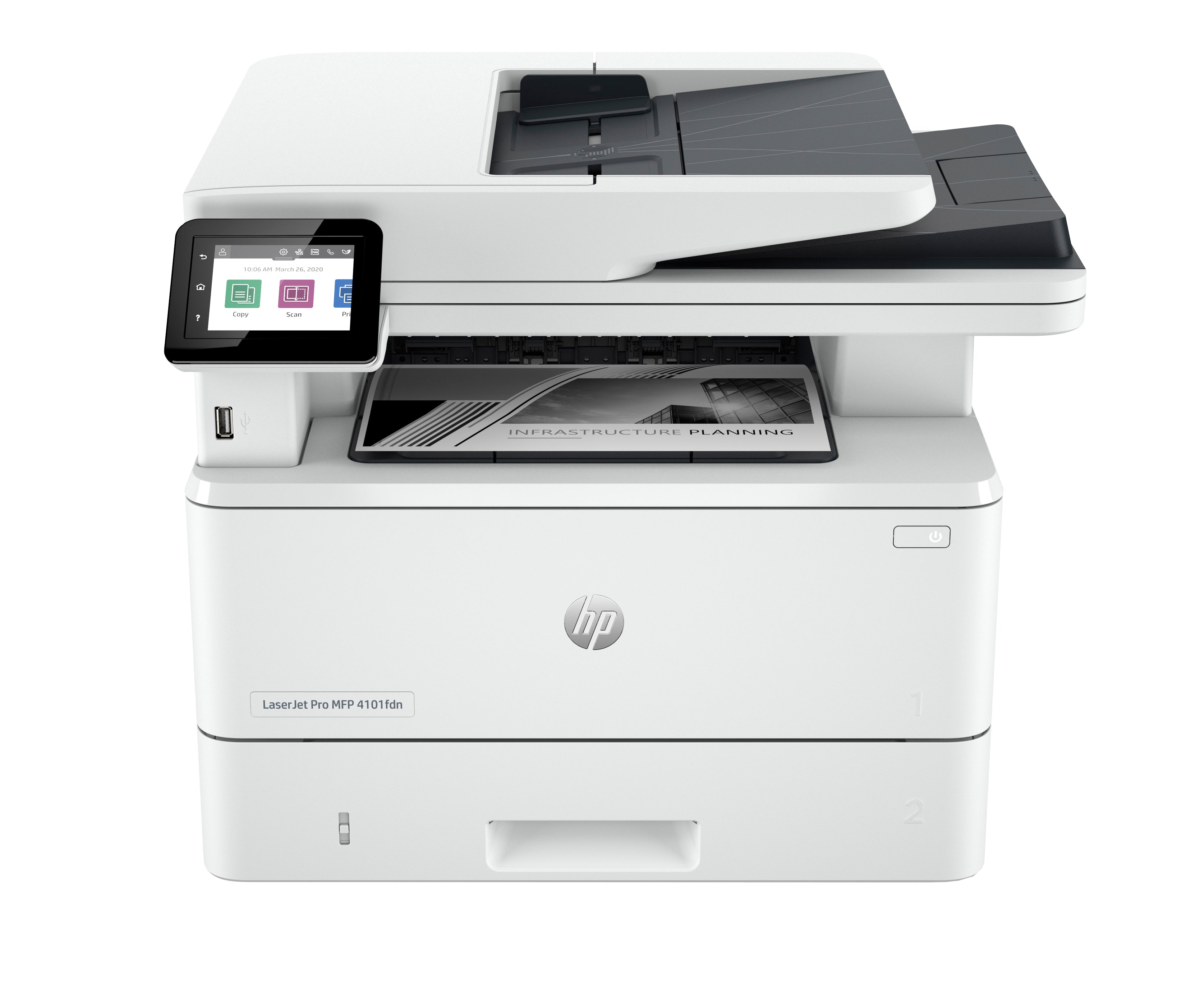 Printer HP LaserJet Pro MFP 4101fdn (2Z618F) - Cartouches Certifiees