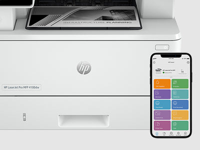 Printer HP LaserJet Pro MFP 4101fdw (2Z619F) - Cartouches Certifiees
