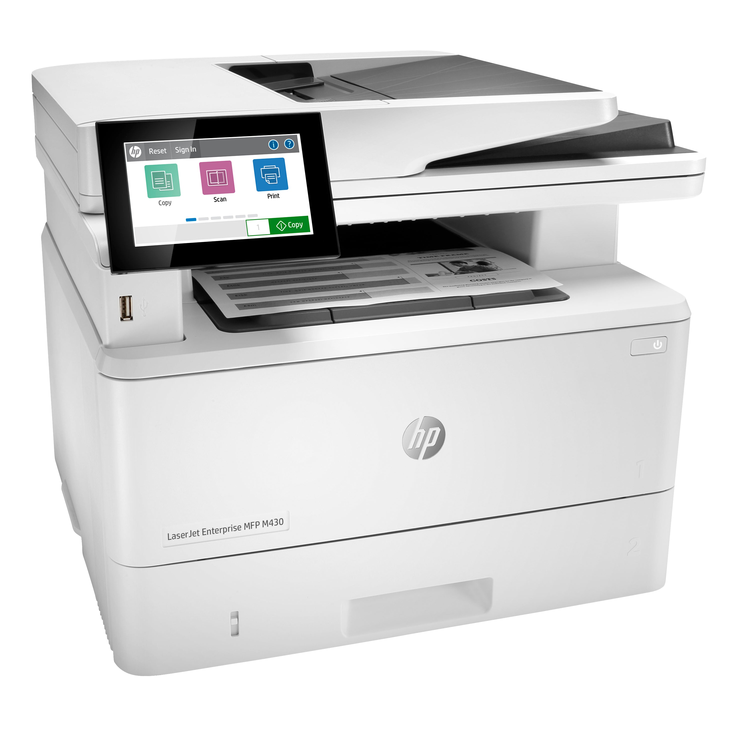 Printer HP LaserJet Pro MFP M430F (3PZ55A) - Cartouches Certifiees