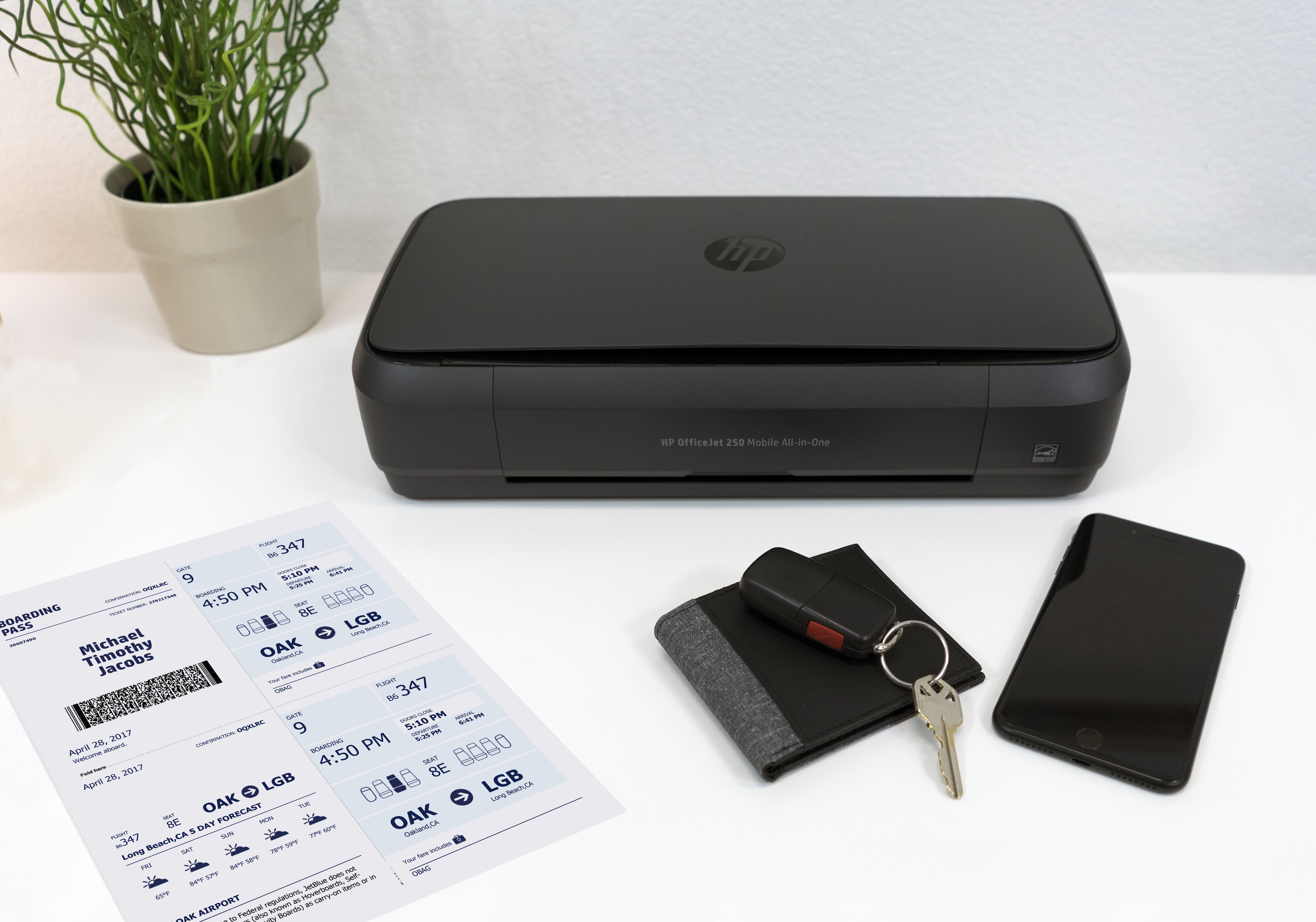 Printer HP OfficeJet 250 Mobile (CZ992A) - Cartouches Certifiees