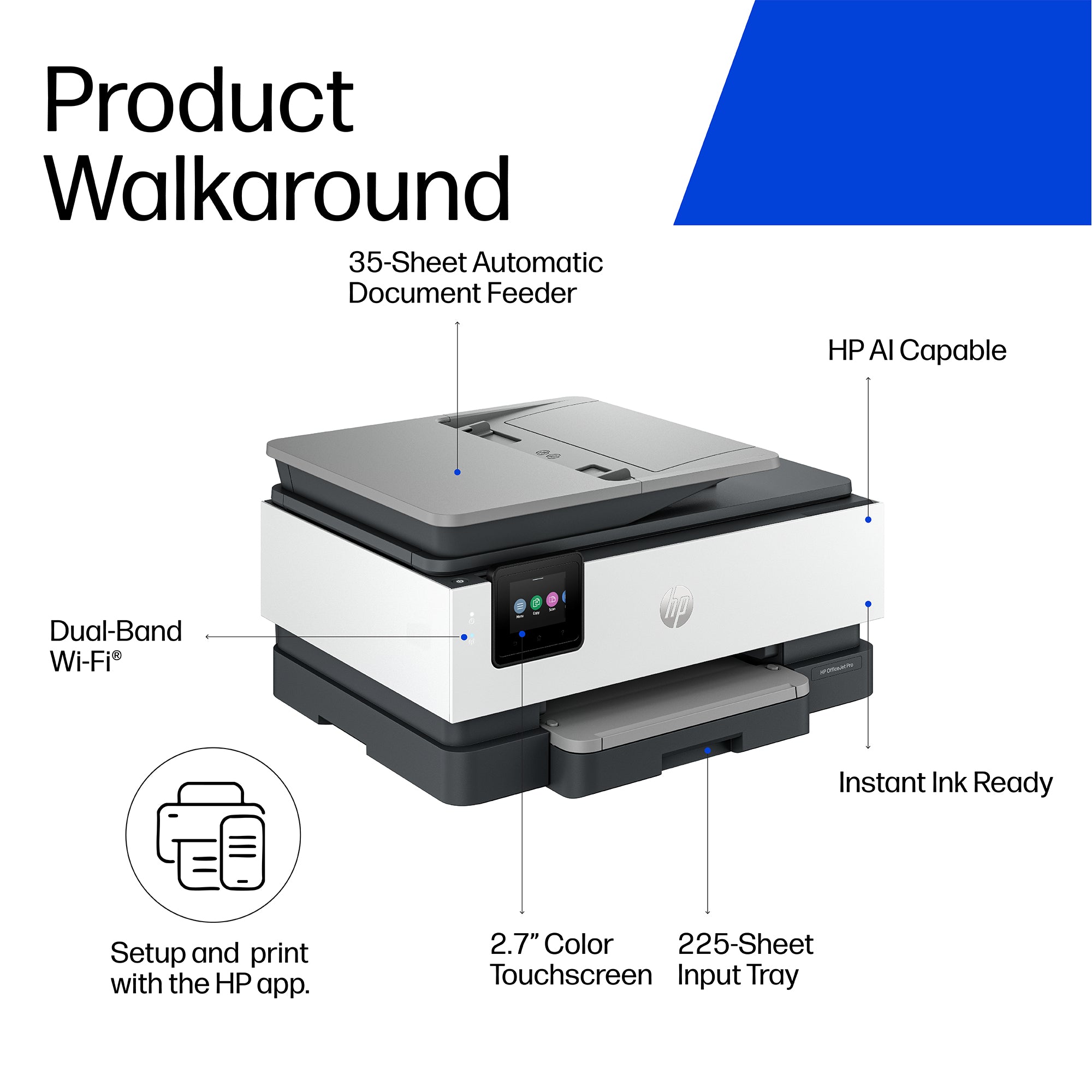 Printer HP OfficeJet Pro 8139 All-In-One (C2VK3A) - Cartouches Certifiees