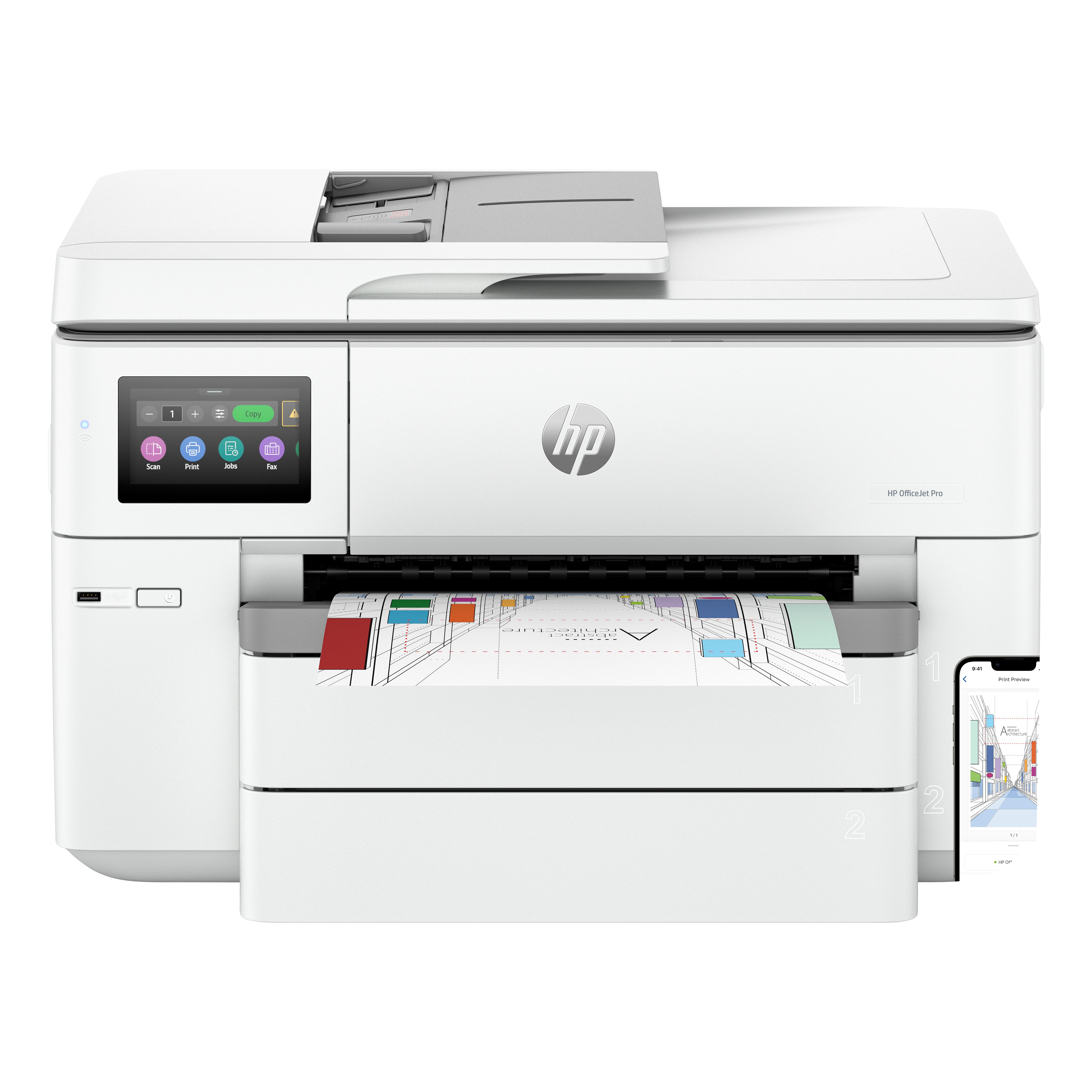 Printer HP OfficeJet Pro 9730e (537P6B) - Cartouches Certifiees