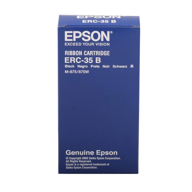 Epson ERC-35B Ink cartridge Black - Ribbon for M875