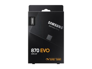 SAMSUNG 870 EVO 500 GB 2.5" Serial ATA III V-NAND (MZ-77E500B/AM) - Cartouches Certifiees